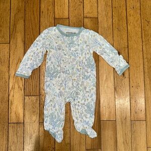 Baby Girl’s Magnetic Me long sleeve footie pajama